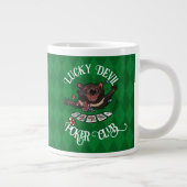 Grande Tasse Lucky Devil Poker Club Funny Tasmanian Devil Art (Droite)
