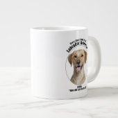 Grande Tasse Lucky Yellow Lab (Devant droit)