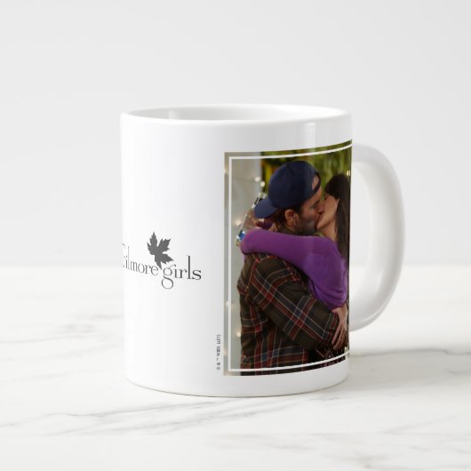 Grande Tasse Luke et Lorelai en amour (Devant droit)