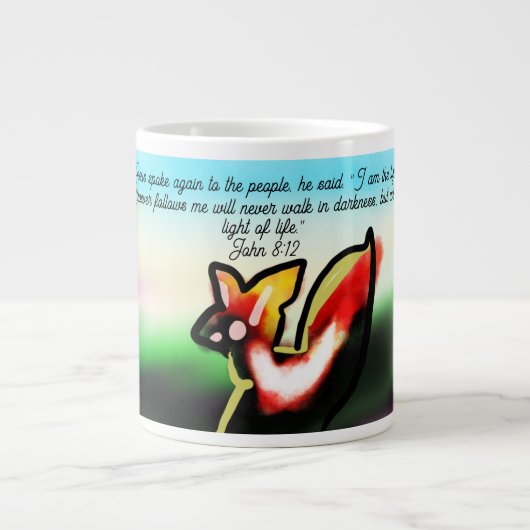 Grande Tasse lumière de Jésus (Devant)