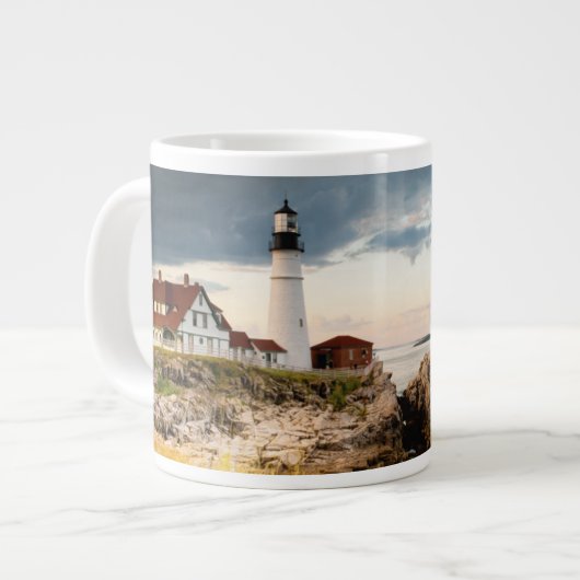 Grande Tasse Lumière tête Portland | Cape Elizabeth ME (Devant gauche)