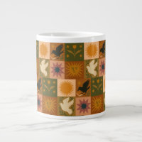 Lune de soleil céleste Boho Retro