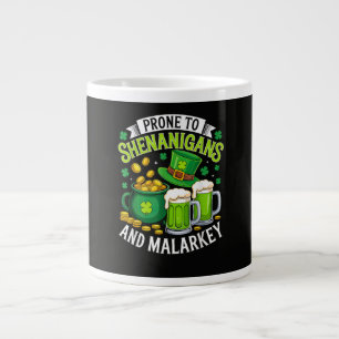 Grande Tasse Lutin irlandais de la Saint-Patrick enclin aux far