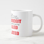 Grande Tasse Lutter contre la tromperie en matière de violence  (Droite)