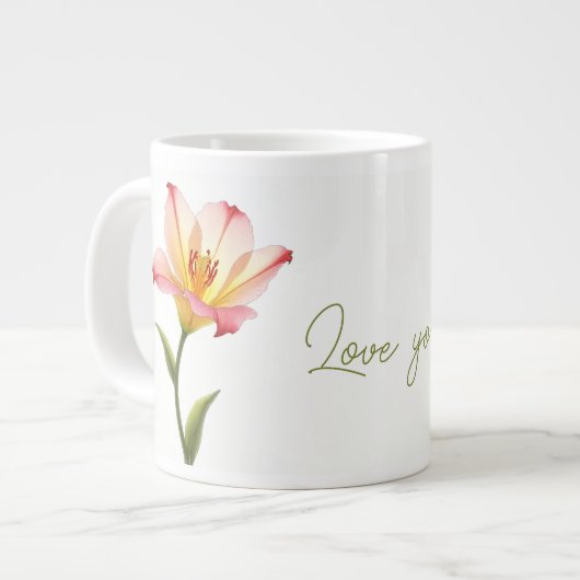 Grande Tasse Lys d'affection croustillants (Devant gauche)
