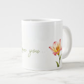 Grande Tasse Lys d'affection croustillants (Devant droit)