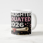 Grande Tasse Ma Fille Diplômée 2026 (Devant droit)