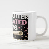 Grande Tasse Ma Fille Diplômée 2026 (Droite)