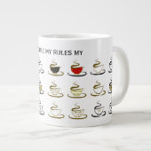 Grande Tasse Ma Maison Mes Règles Mon Café (Devant droit)