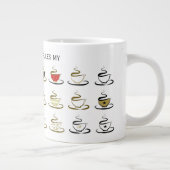 Grande Tasse Ma Maison Mes Règles Mon Café (Droite)