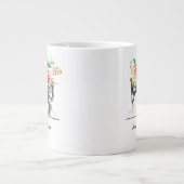 Grande Tasse Machine à coudre Dresmaker noir blanc (Devant)