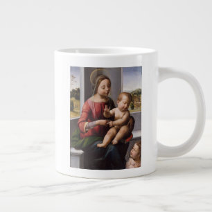 Grande Tasse Madonna et l'enfant avec Jean Baptiste
