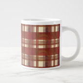 Grande Tasse Madras Plaid Fall Red (Droite)