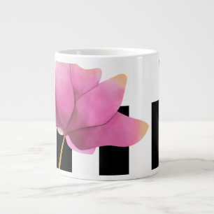 Grande Tasse Magnolia Rosé Design Floral Moderne