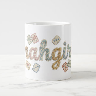 Grande Tasse Mahgirl Embroidery Style Mahjong