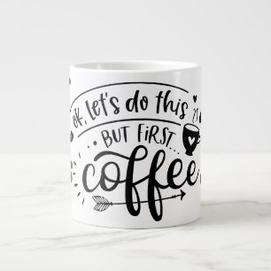 Grande Tasse Mais le premier café