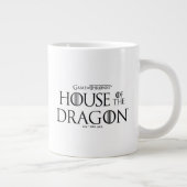 Grande Tasse MAISON DU DRAGON | Maison Targaryen Crest (Droite)