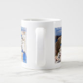 Grande Tasse Maisons grecques traditionnelles (Dos)