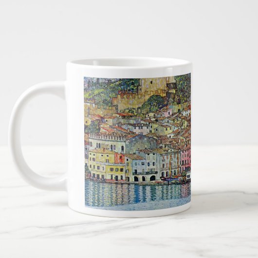 Grande Tasse Malcesine sur le lac de Garde de Gustav Klimt (Gauche)