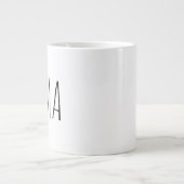 Grande Tasse "Mama" Simple Farmhouse moderne (Devant)
