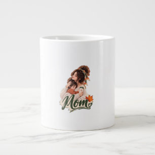 Grande Tasse Maman et bébé automne cosy enfants Amour d'autom
