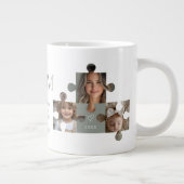 Grande Tasse Maman Puzzle Pièces 3 Photo Collage (Droite)