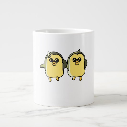 Grande Tasse Manchots dansants (Devant)