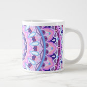 Grande Tasse Mandala de base violette (Droite)