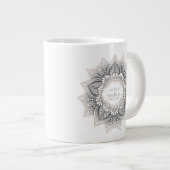 Grande Tasse Mandala Lace Mariage Neutrals ID478 (Devant droit)