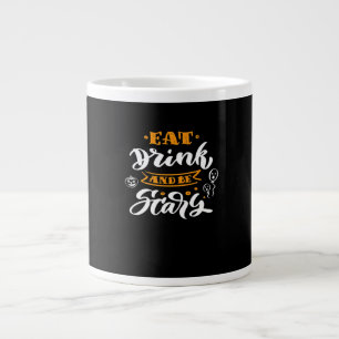 Grande Tasse Manger Boire Et Être Effrayant Halloween Créatif D