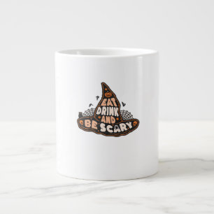 Grande Tasse Manger Boire Et Être Une Sorcière Effrayante Cadea
