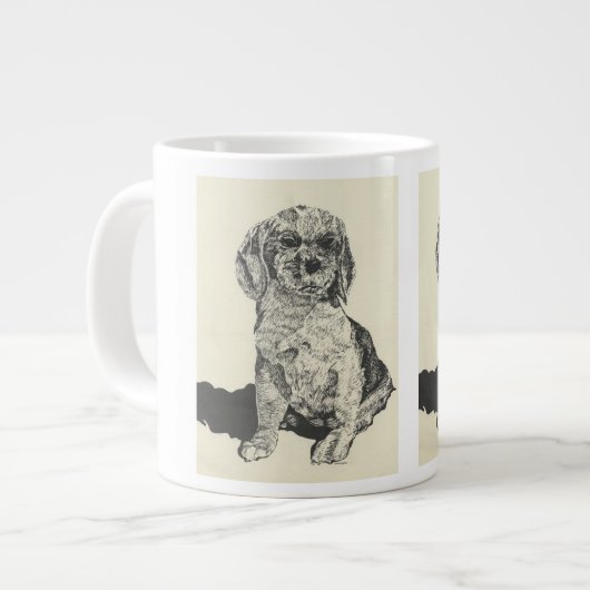 Grande Tasse Mans Best Friend Cocker Spaniel (Devant gauche)