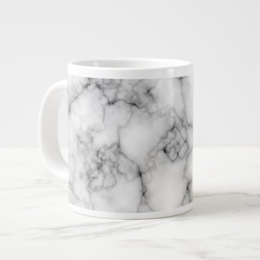 Grande Tasse Marbre blanc (Devant gauche)
