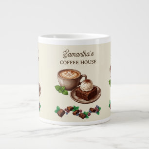 Grande Tasse Marchandise de boulangerie vintage personnalisée A