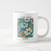 Grande Tasse Marché aux fleurs Madrid Imprimer (Droite)