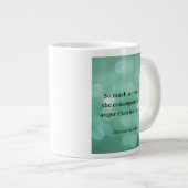 Grande Tasse Marcus Aurelius : Conquérir la colère, Trouver la  (Devant droit)