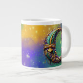 Grande Tasse Mardi Gras Monogramme initial C (Devant droit)