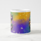Grande Tasse Mardi Gras Monogramme initial C (Devant)