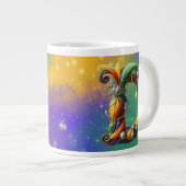 Grande Tasse Mardi Gras Monogramme Initial D (Devant droit)