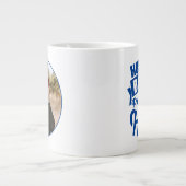 Grande Tasse Mari.Papa. Protecteur. Héros. (Devant)