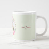 Grande Tasse Mariage photo personnalisé Date mariée Groom perso (Droite)