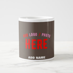 GRANDE TASSE MARQUE VÉRIFIÉE DE CAFÉ MODERNE ET PERSONNALISABLE