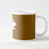 Grande Tasse Marron Café Gossips (Droite)