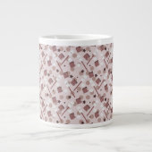 Grande Tasse Marshmallows pour S'mores de camping Biscuits Feu (Devant)