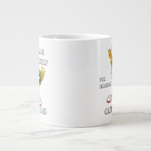 Grande Tasse MARVIN LE laser de ciblage MARTIAN™ (Devant)