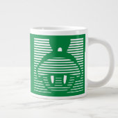 Grande Tasse MARVIN L'Icône rayée MARTIAN™ (Droite)