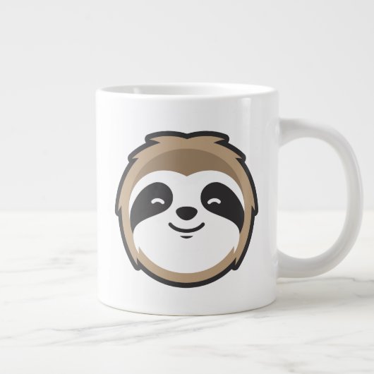 Grande Tasse Mascotte de Sloth (Droite)