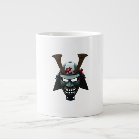 Grande Tasse Masque de samouraï (Devant)
