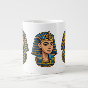 Grande Tasse Masque d'or de Pharaon Toutânkhamon