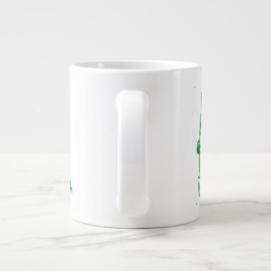 Grande Tasse Masse jumbo hmph en vert (Dos)
